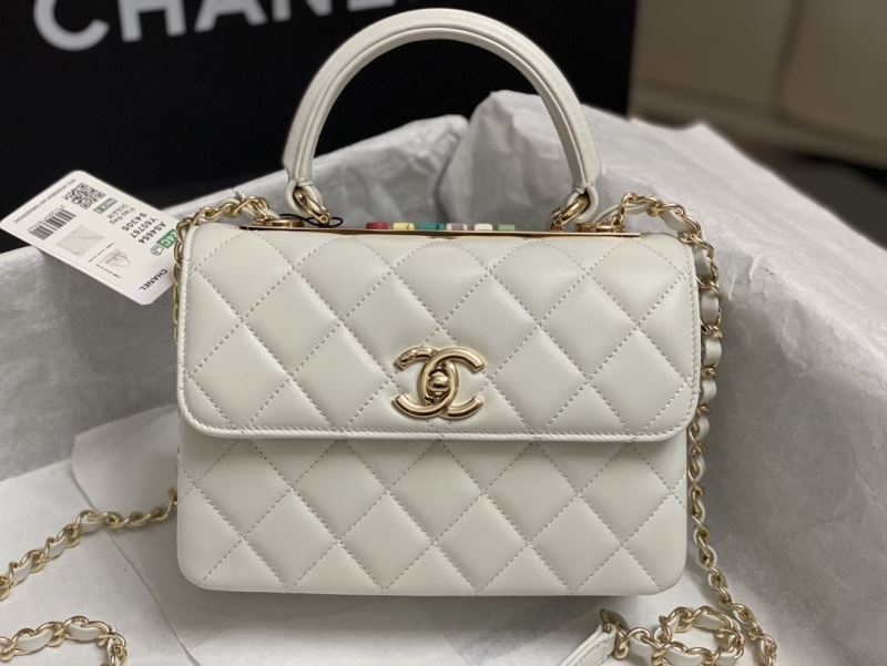 Ch**el top handle bags